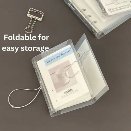 A6 Tri-fold Leaf Binder/Cover , for Journals, Planners and Cardcollections
from Sailor Creations