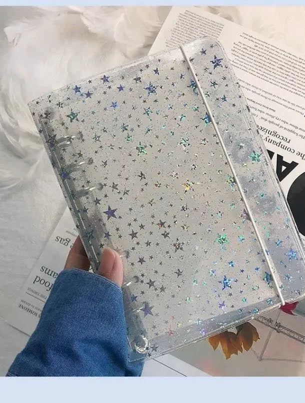 A5/A6 Star Loose Leaf Binder/Cover , for Journals, Planners and Cardcollections from Sailor Creations