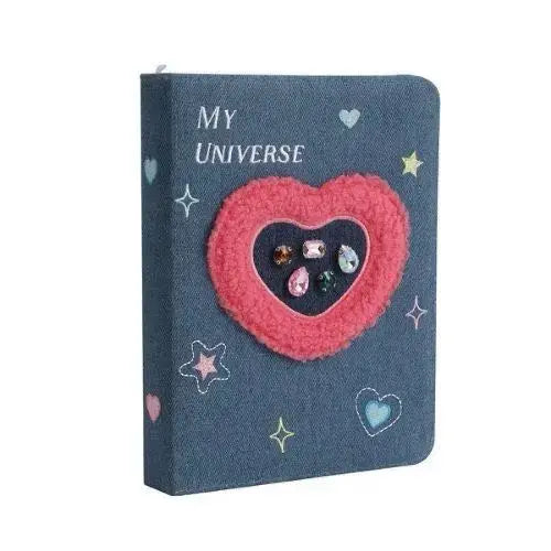 A5 Demin Love Loose Leaf Binder/Cover , for Journals, Planners and Cardcollections from Sailor Creations