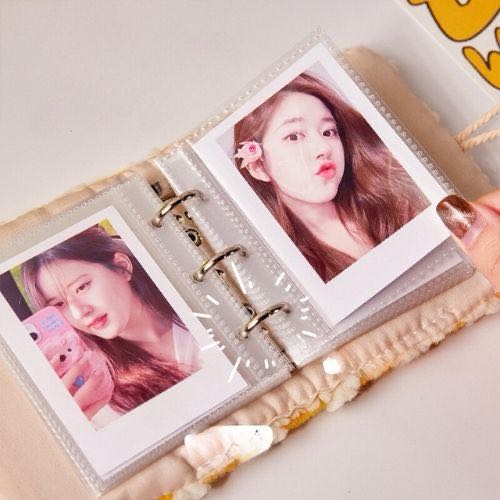 1 Pocket Cute Loose Leaf  Binder/Cover , for Kpop Photocards, Pokemon Cardcollections Sailor Creations