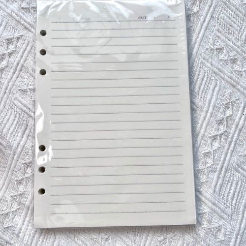 A5 Loose Leaf Binder Refill for Creative Journaling and Mental Health from Sailor Creations