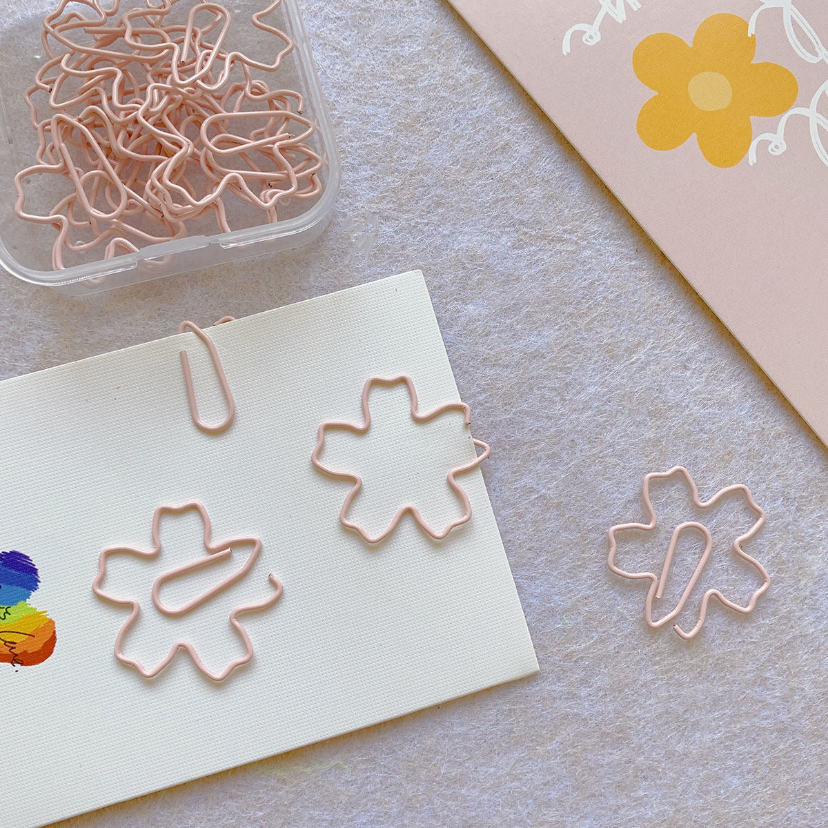 Cherry Blossom/Sakura Paper Clips for Planner & Journaling Sailor Creations