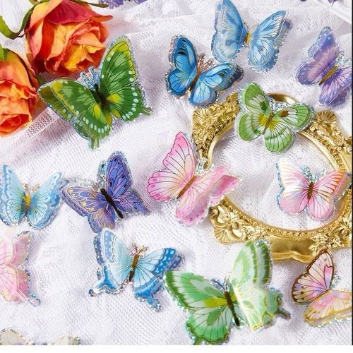 3D Butterfly Stickers for Journals & Planners from Sailor Creations