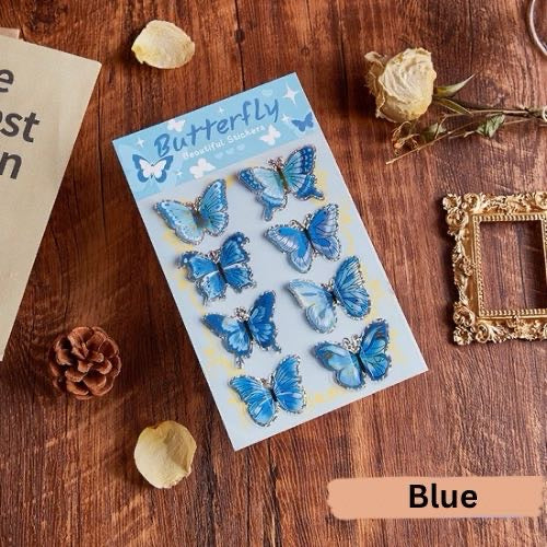 3D Butterfly Stickers for Journals & Planners from Sailor Creations