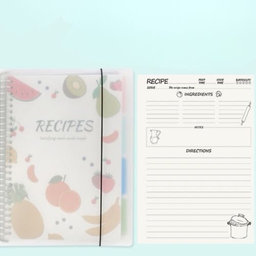 Personalised/DIY Blank Recipe Book Journal NZ Sailor Creations