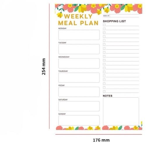 fitness meal planner, calorie counter for weight loss, dieting planner healthy, meal plans Sailor Creations