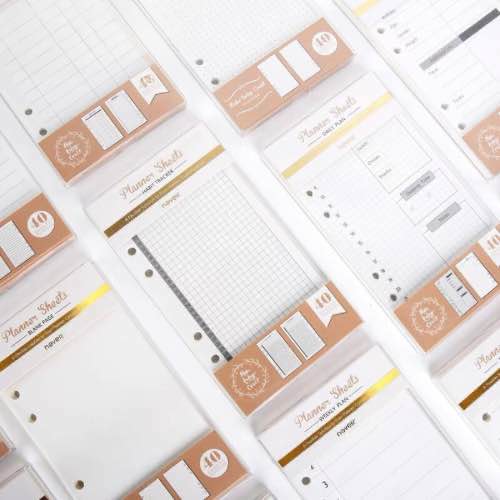 NZ infant growth chart binder inserts with milestone and development tracker pages- Sailor Creations